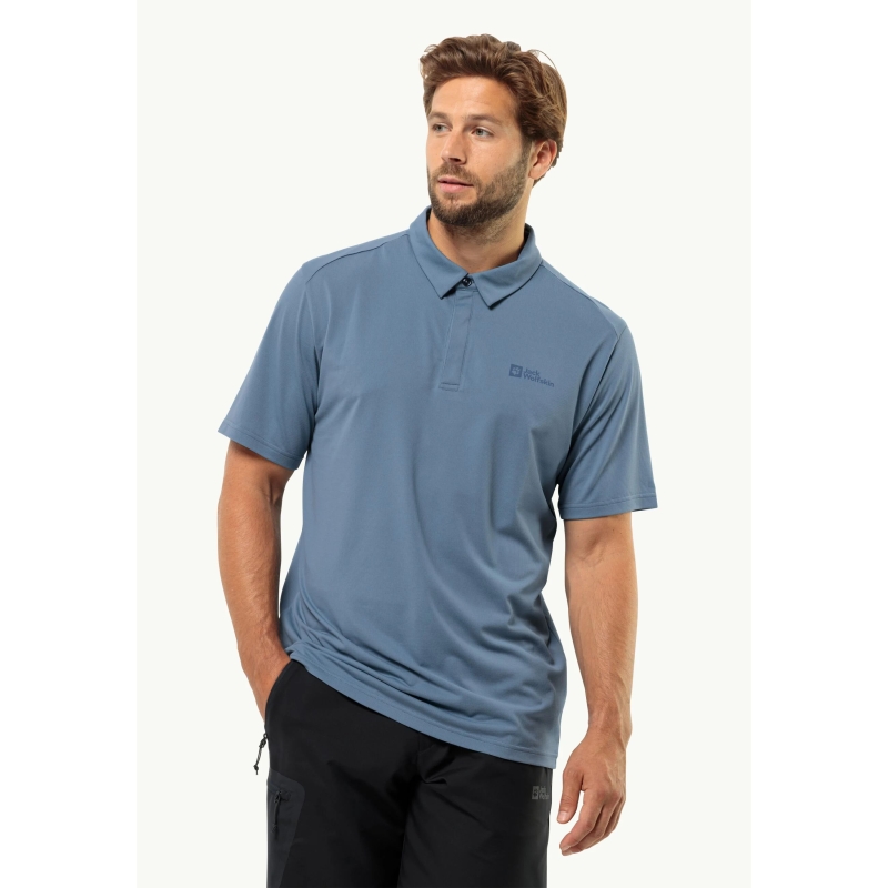 Jack Wolfskin Delgami Polo elemental blue