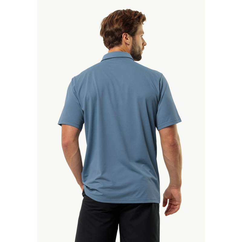 Jack Wolfskin Delgami Polo elemental blue