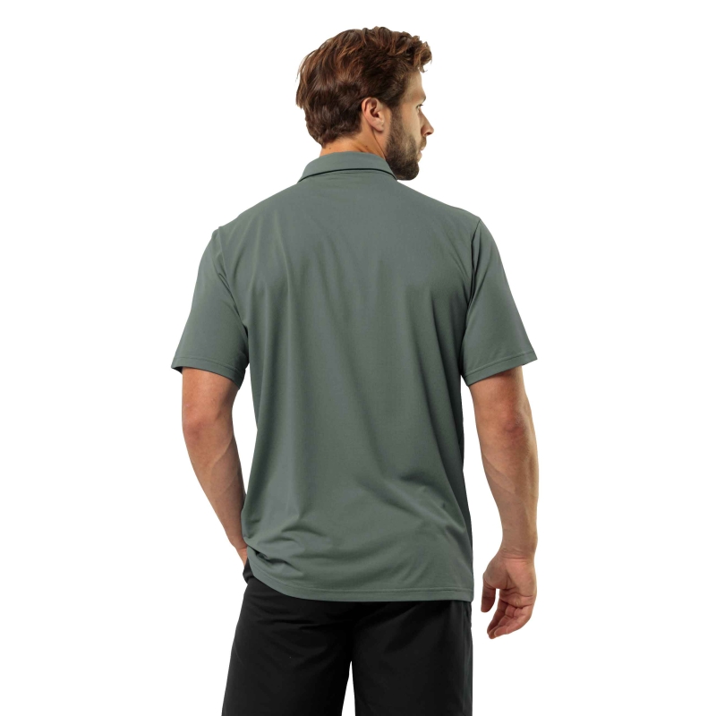 Jack Wolfskin Delgami Polo hedge green