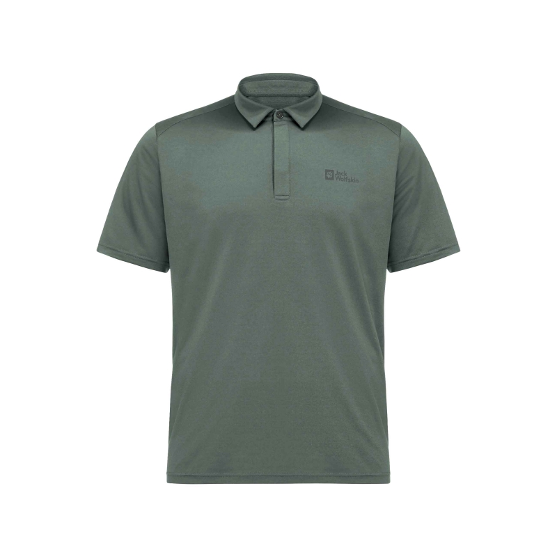 Jack Wolfskin Delgami Polo hedge green