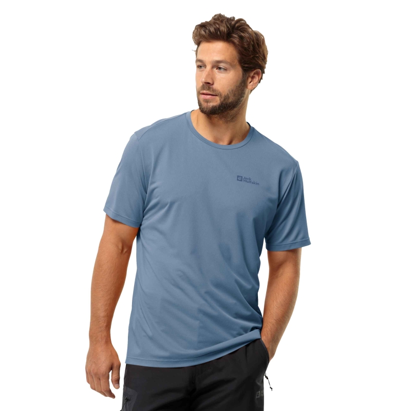 Jack Wolfskin Delgami S/S elemental blue