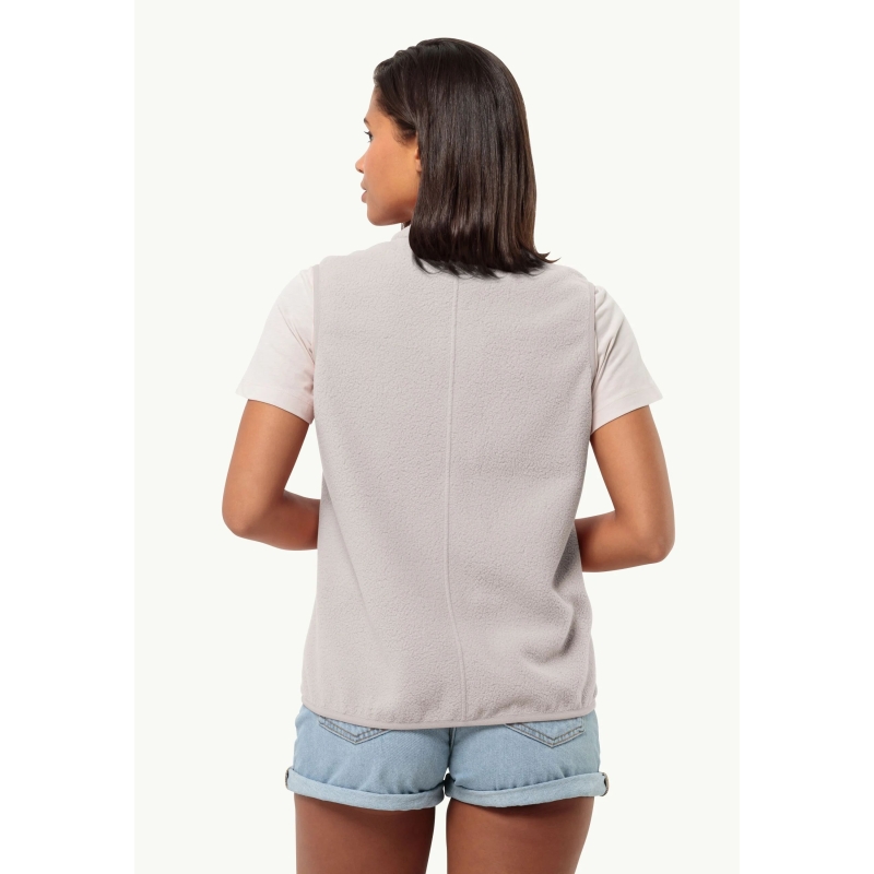 Jack Wolfskin Light Curl Vest Women's sea shell