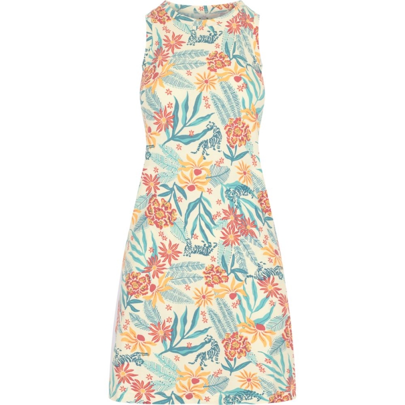 Sherpa Padma Sporty Dress Women's Peetho Tiger Floral