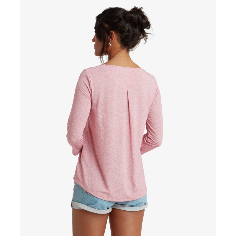 Sherpa Asha 3/4 Sleeve Top Women's Mineral Red