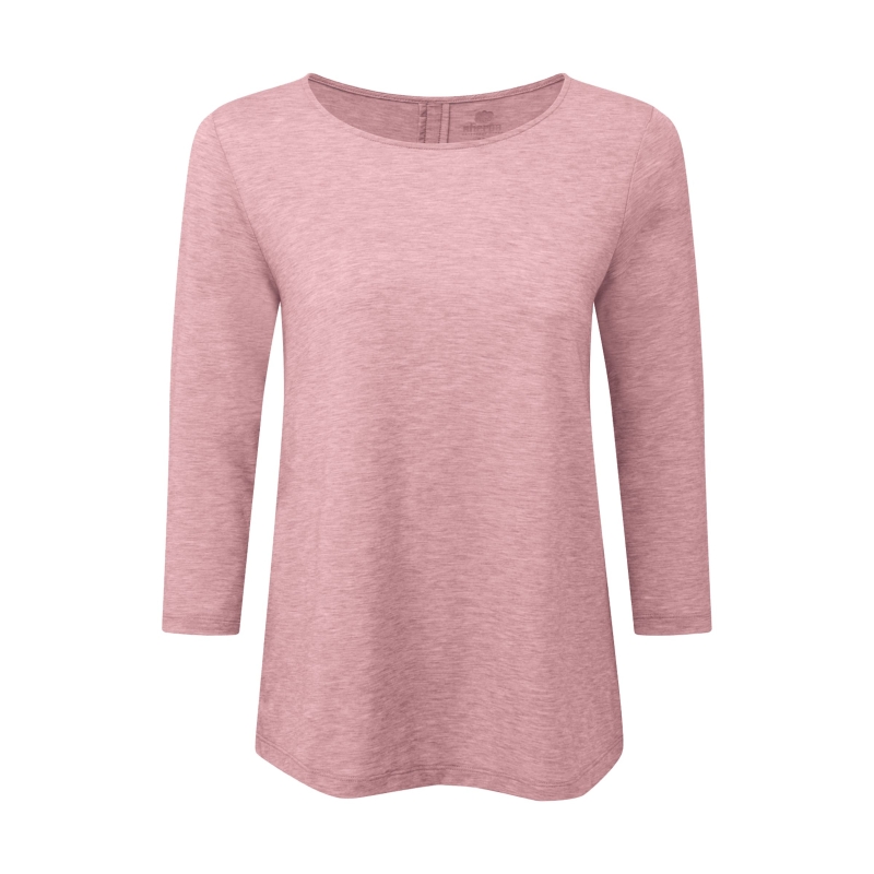 Sherpa Asha 3/4 Sleeve Top Women's Mineral Red
