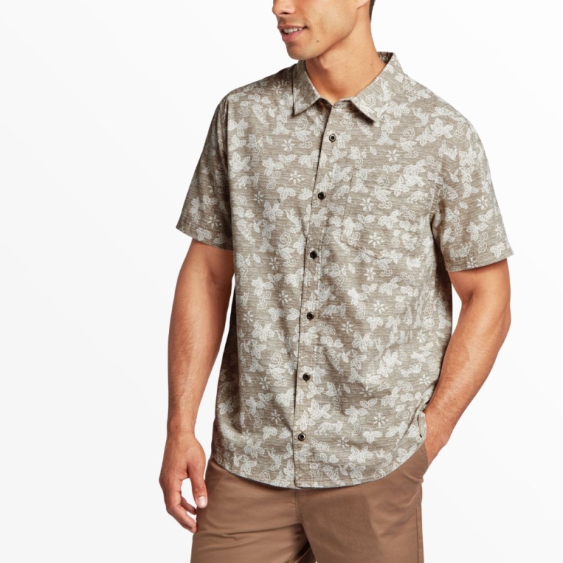 Sherpa Tiger Floral SS Shirt Bardiya Sand