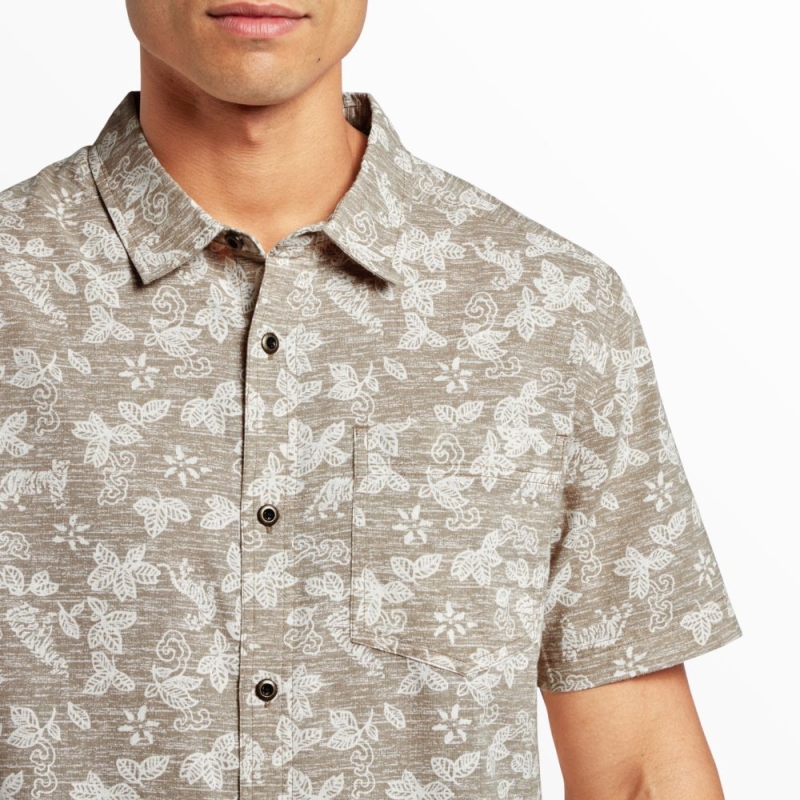 Sherpa Tiger Floral SS Shirt Bardiya Sand