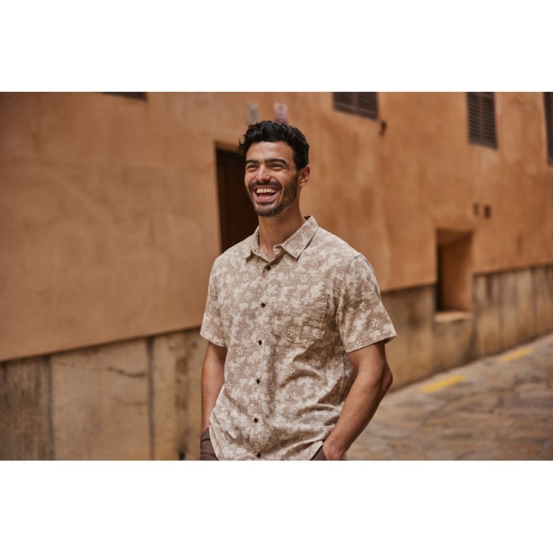 Sherpa Tiger Floral SS Shirt Bardiya Sand