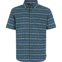 Sherpa Bagmati Stripe SS Shirt Neelo Blue