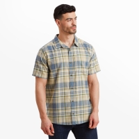 Sherpa Hosh Plaid SS Shirt Bardiya Sand