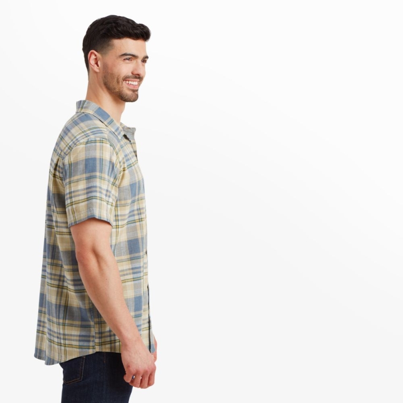 Sherpa Hosh Plaid SS Shirt Bardiya Sand