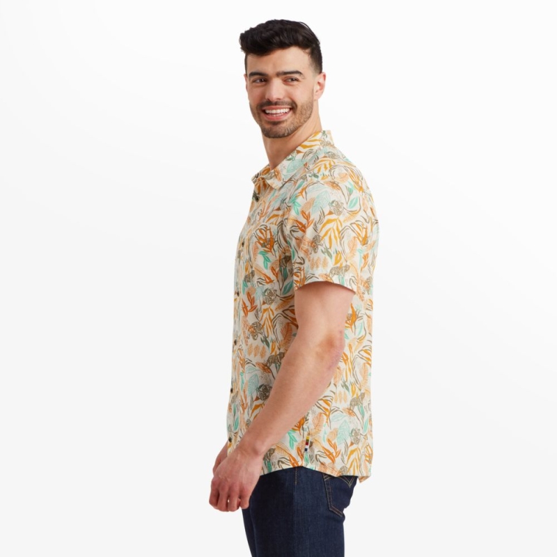 Sherpa Tiger Leaf SS Shirt Masala
