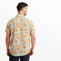 Sherpa Tiger Leaf SS Shirt Masala