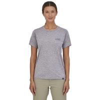 Patagonia Cap Cool Daily Graphic Shirt Women's '73 Skyline: Feather Grey
