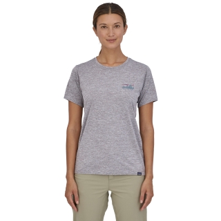 Patagonia Cap Cool Daily Graphic Shirt Women's '73 Skyline: Feather Grey