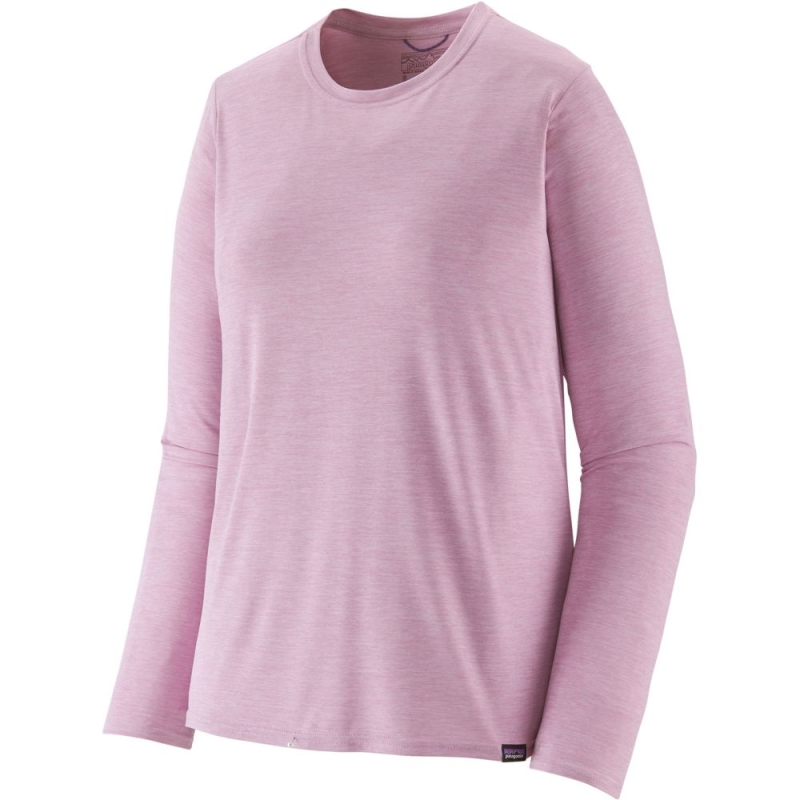 Patagonia L/S Cap Cool Daily Shirt Women's Milkweed Mauve - Light Milkwee