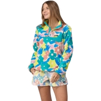 Patagonia LW Synch Snap-T P/O Women's Channeling Spring: Natural