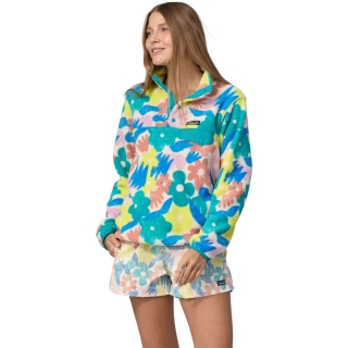 Patagonia LW Synch Snap-T P/O Women's Channeling Spring: Natural