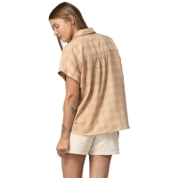 Patagonia LW A/C Shirt Women's Small Actions: Wispy Green