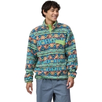 Patagonia LW Synch Snap-T P/O High Hopes Geo: Salamander Gre