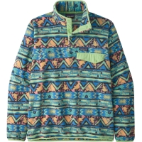 Patagonia LW Synch Snap-T P/O High Hopes Geo: Salamander Gre