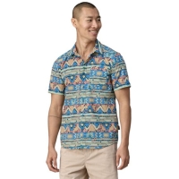 Patagonia Go To Shirt High Hopes Geo: Salamander Gre
