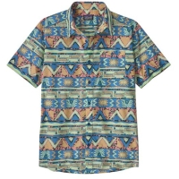 Patagonia Go To Shirt High Hopes Geo: Salamander Gre