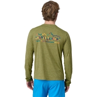 Patagonia L/S Cap Cool Daily Graphic Shirt Unity Fitz: Buckhorn Green X-D