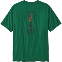 Patagonia Clean Climb Trade Responsibili-Tee Clean Climb Bloom: Gather Gree