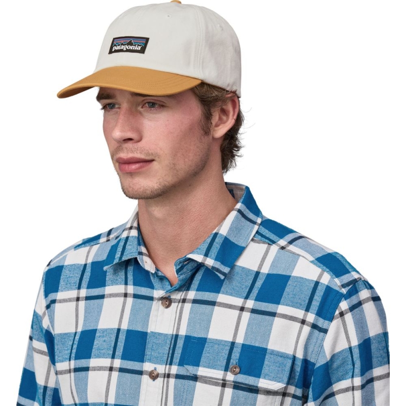 Patagonia P-6 Label Trad Cap Birch White