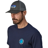 Patagonia P-6 Logo LoPro Trucker Hat Forge Grey