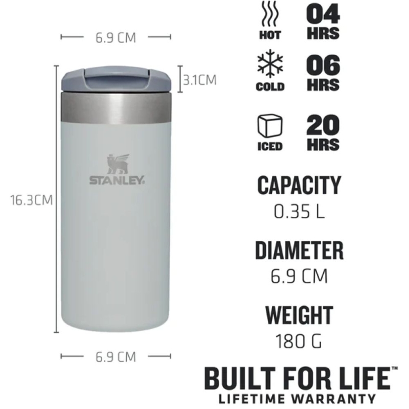 Stanley The AeroLight Transit Mug 0,35L Fog Metallic
