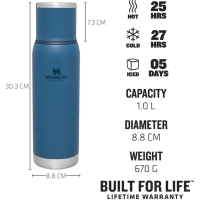 Stanley The Adventure To-Go Bottle 1.0L Abyss