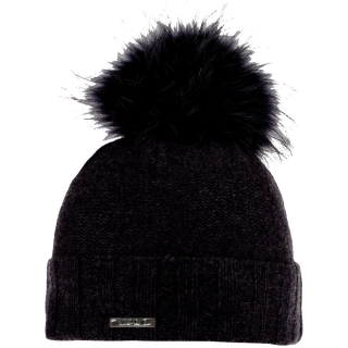 Capo Knitted cap, cashmere black