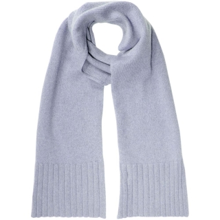 Capo Knitted Scarf Cashmere silver