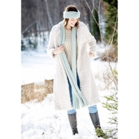 Capo Knitted Scarf Ultrasoft water