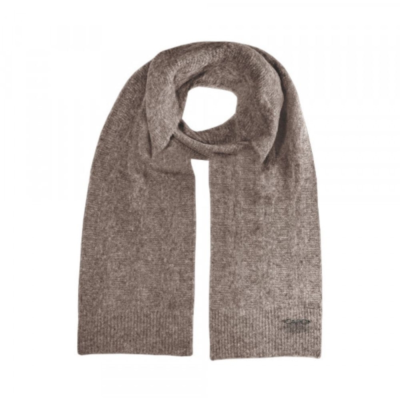 Capo Knitted scarf, soft taupe