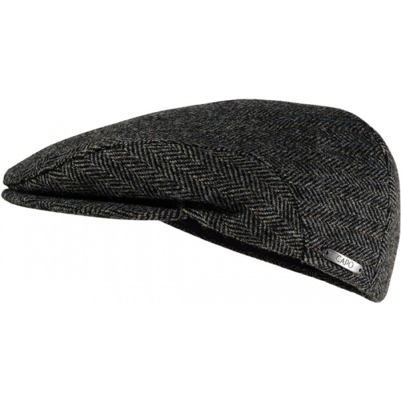 Capo Baseballcap herringbone anthracite