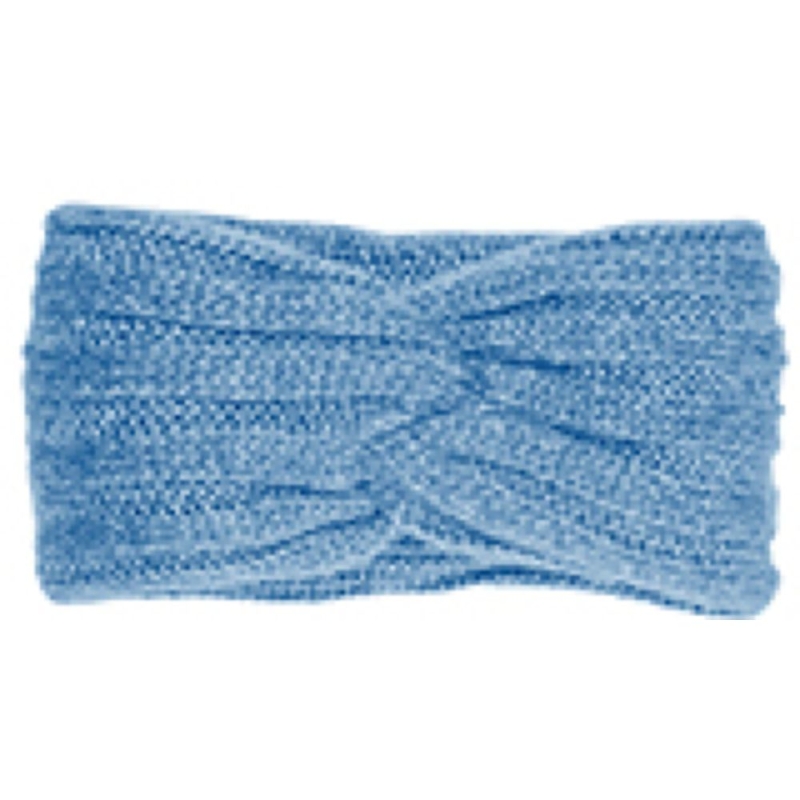 Capo Knot headband, ultrasoft azure