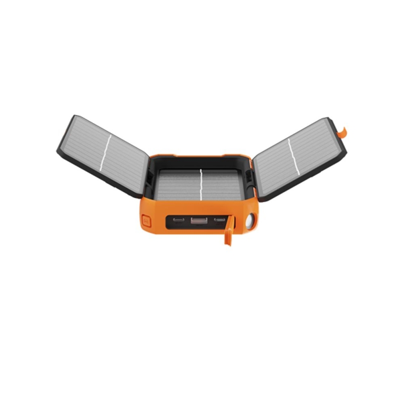 Xtorm Rugged Solar Power Bank  Black/Orange