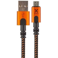 Xtorm Xtreme USB to Micro cable (1,5m) Black/Orange