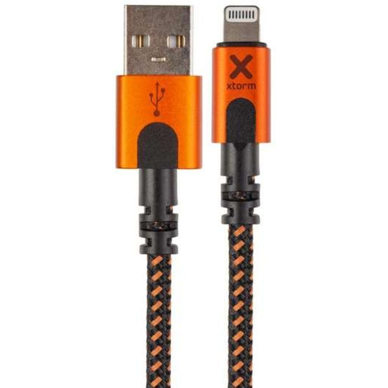 Xtorm Xtreme USB to Lightning cable (1,5m) Black/Orange