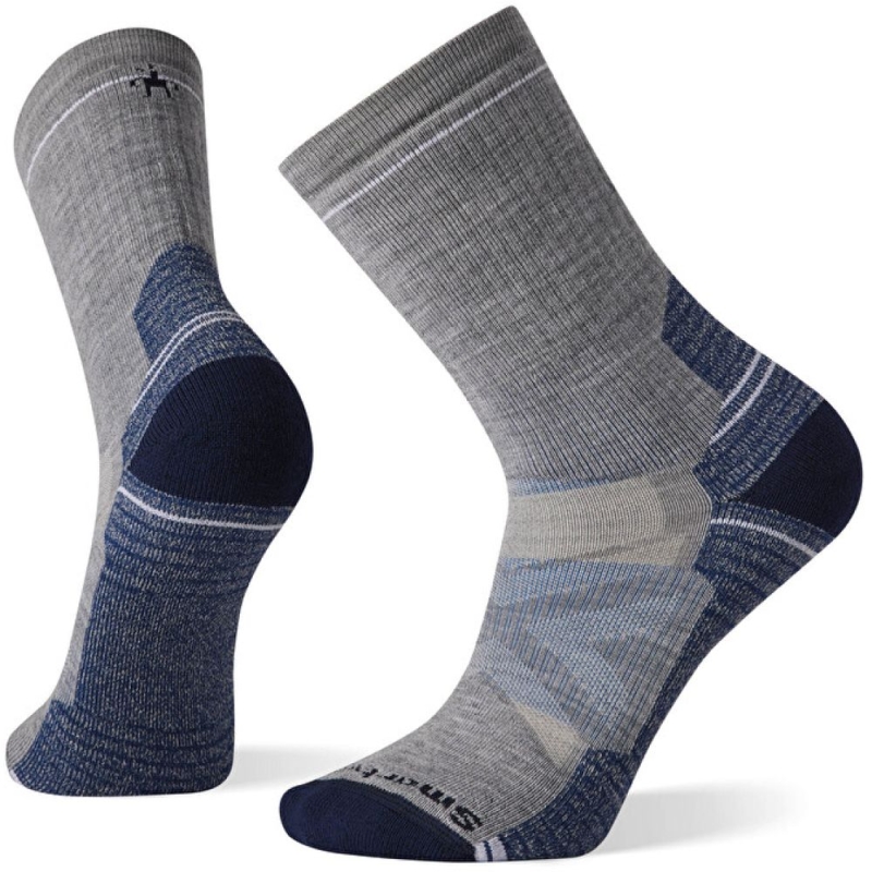 Smartwool Hike Full Cushion Crew Socks Light Grey