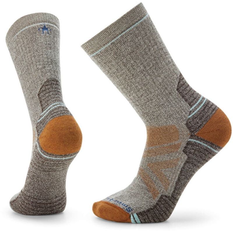 Smartwool Hike Full Cushion Crew Socks Taupe