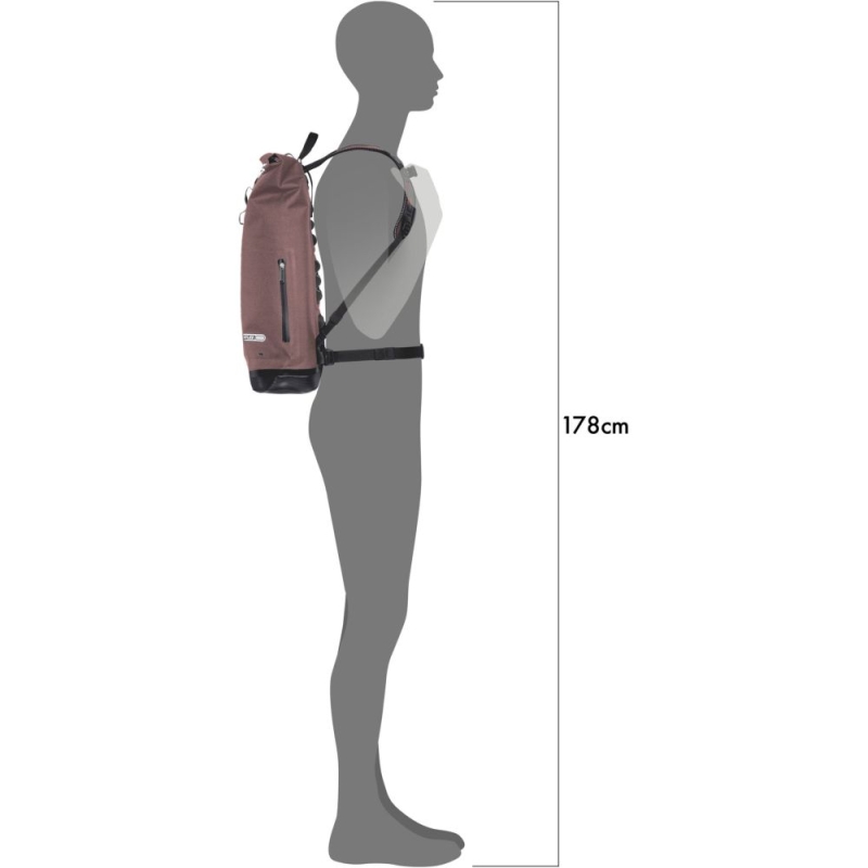 Ortlieb Commuter Daypack Urban 21L Ash Rose