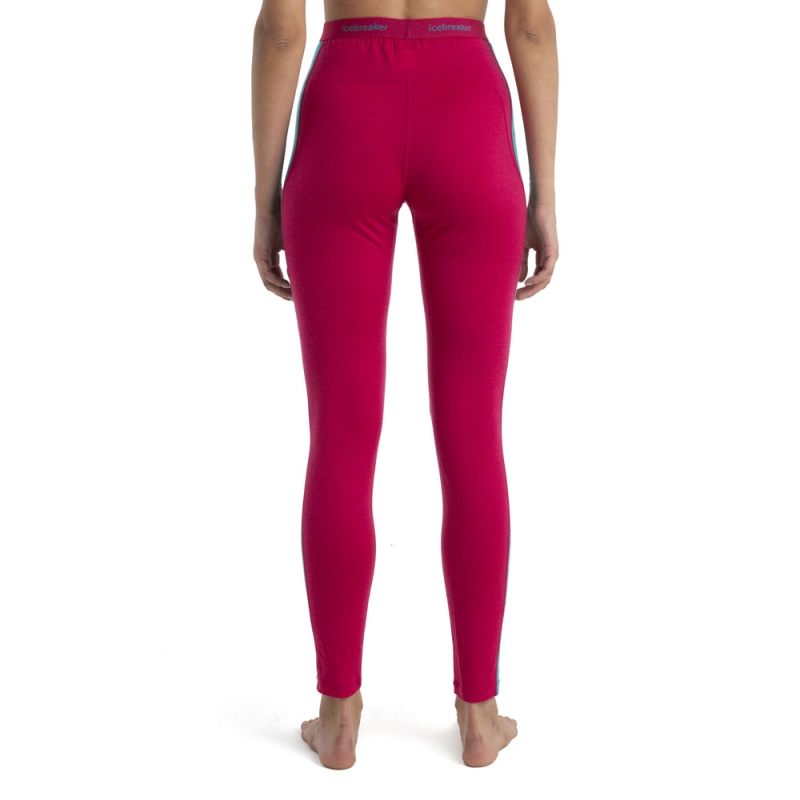 Icebreaker 200 Oasis Sonebula Leggings Women's El.Pink/F
