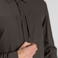 Craghoppers NosiLife Pro Long Sleeved Shirt V WoodlandGrn