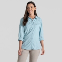 Craghoppers NosiLife Adv LS Shirt III Women's Sky Blue
