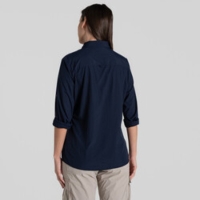 Craghoppers NosiLife Freeda LS Shirt Women's Blue Navy