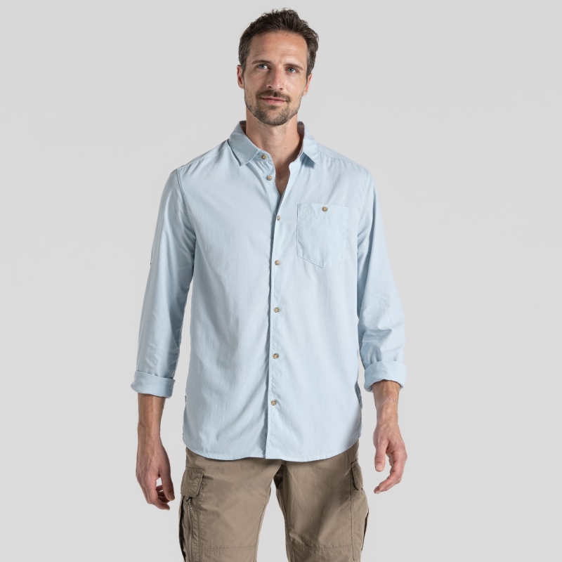 Craghoppers NosiLife Nuoro Shirt II Niagra Blue